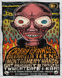The Creepy Crawlies (SF) w/ Guerrilla Teens, Thee Montgomery Wards