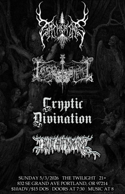 Gathering w/ Fosphene, Cryptic Divination, blut auf dem eiz