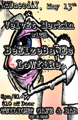 Velvet Merkin w/ Beelzebabes, Lowfire