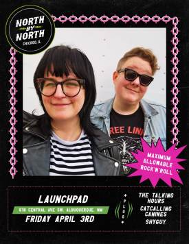 The Talking Hours * North By North * Catcalling Canines * ShyGuy Flyer