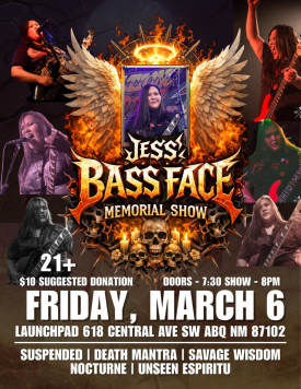 Suspended * Death Mantra * Savage Wisdom * Nocturne * Unseen Espiritu Flyer