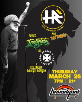 HR (of Bad Brains) * Innastate * Ezrakh * Selecta Rootz Rocka Flyer