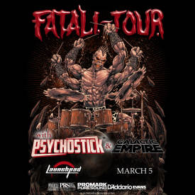 Psychostick * Galactic Empire  Flyer