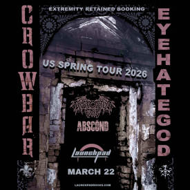 Eyehategod * Crowbar * Distorted Evil * Abscond Flyer