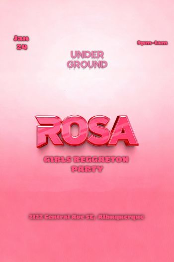 ROSA REGGAETON Albuquerque @ Gaias Kava Root 2026-01-24 21:00:00