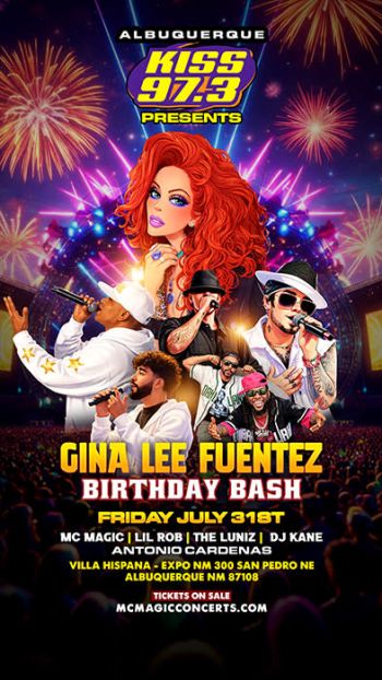 Gina Lee Fuentez BDay Bash (tix at door) Albuquerque @ Villa