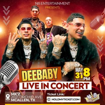 DEE BABY McAllen @ MK'z 2025-05-31 21:00:00