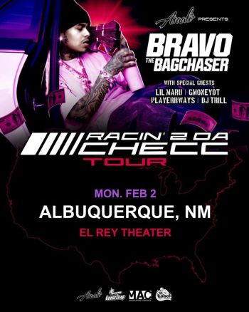 Bravo The Bagchaser Racin' 2 Da Checc Tour with Lil Maru, GmoneyDT