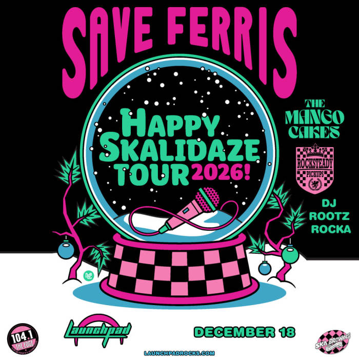 Save Ferris * Mango Cakes * Rocksteady Pickups * DJ Rootz Rocka 
