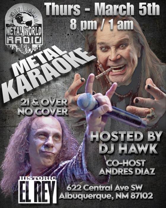 Metal Karaoke      DJ HAWK / Andres Diaz