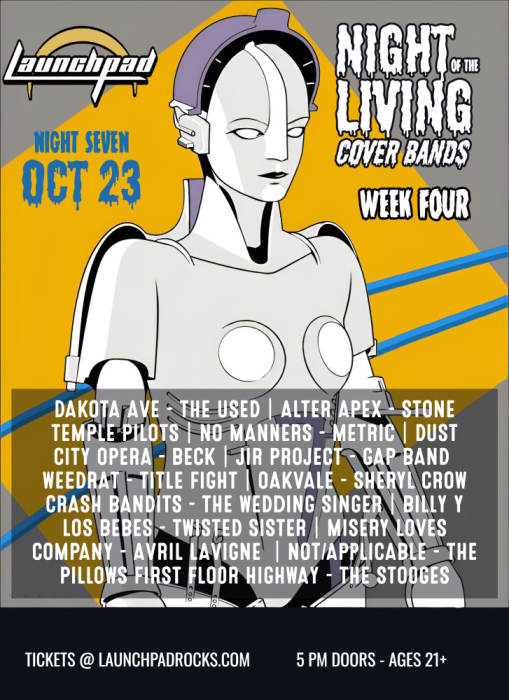 Night Of The Living Cover Bands - Night 7