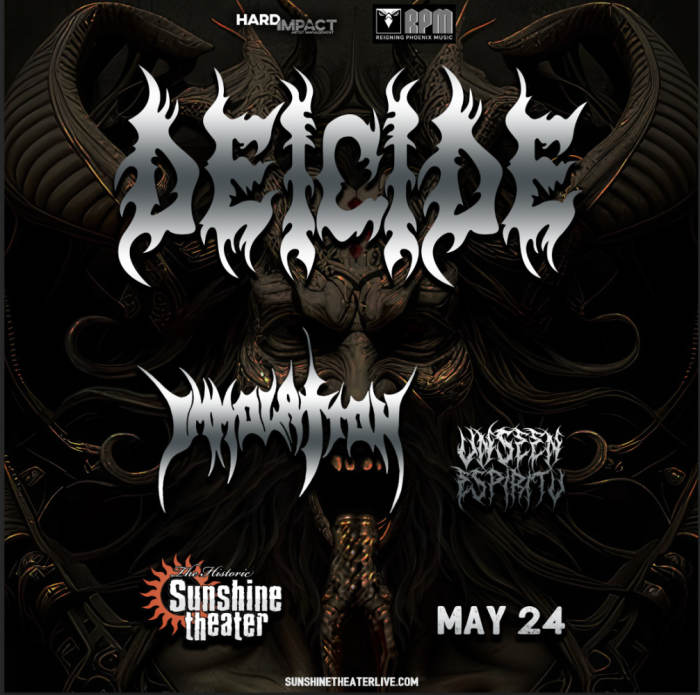 Deicide * Immolation * Unseen Espiritu 