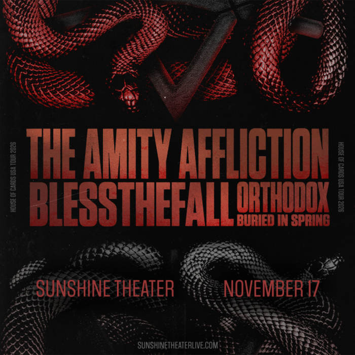 The Amity Affliction: HOUSE OF CARDS 2026