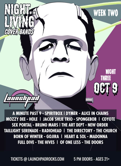 Night Of The Living Cover Bands - Night 3