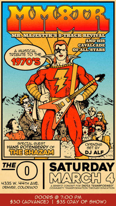 The Oriental Theater - Mr. Majestyk's 8-Track Revival