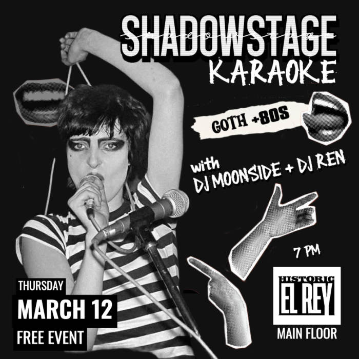 SHADOWSTAGE KARAOKE    DJ MOONSIDE * DJ REN 