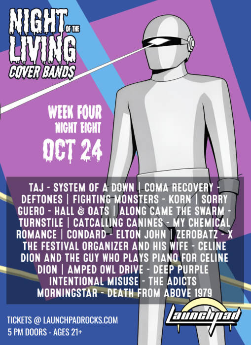 Night Of The Living Cover Bands - Night 8