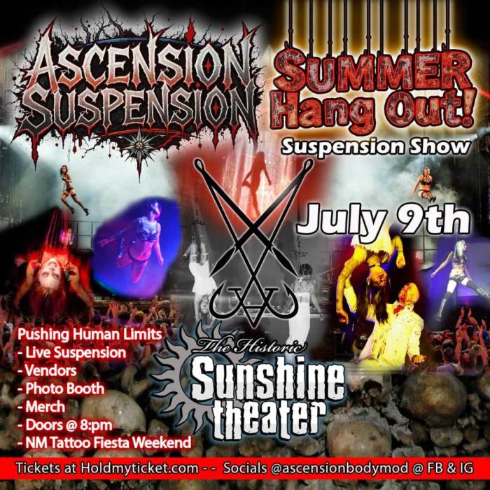 Ascension Suspension Summer Hang Out! 