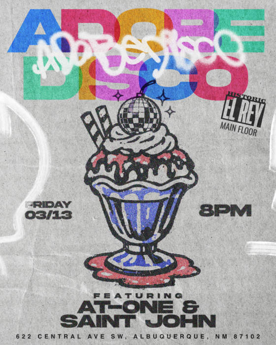 ADOBE DISCO * AT-ONE & SAINT JOHN