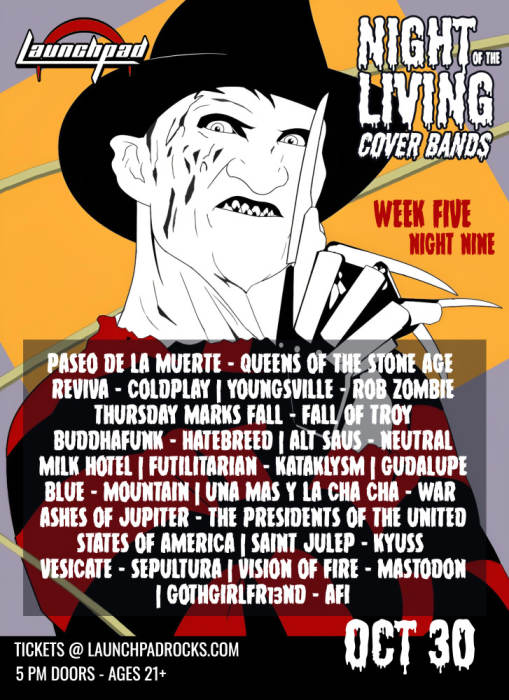 Night Of The Living Cover Bands - Night 9