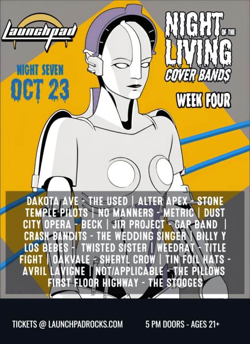 Night Of The Living Cover Bands - Night 7