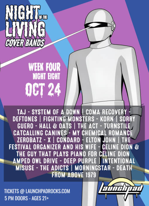 Night Of The Living Cover Bands - Night 8