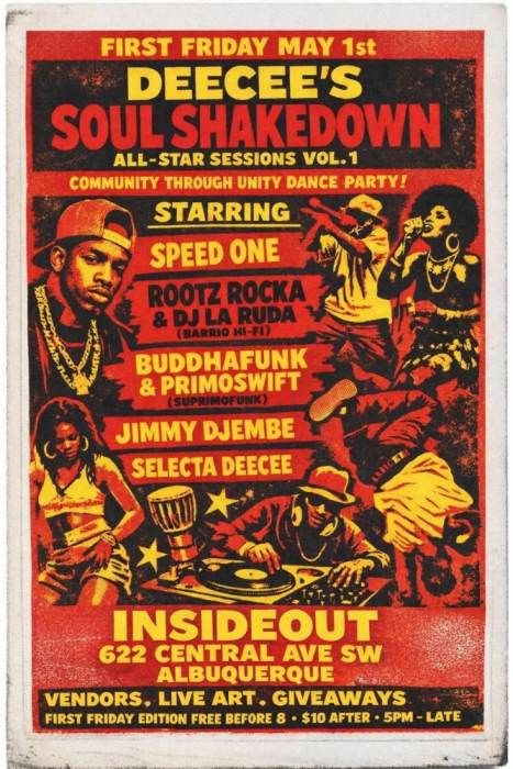 DEE CEE SHAKEDOWN ALL STAR SESSION VOL 1    SPEED ONE * ROOTZ ROCKA * DJ LA RUDA * BUDDHAFUNK * PRIMO SWIFT *  JIMMY DJEMBE * SELECTA DEE CEE