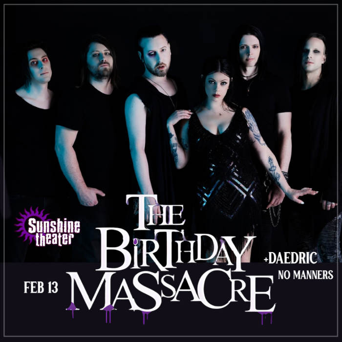 The Birthday Massacre * Daedric * No Manners