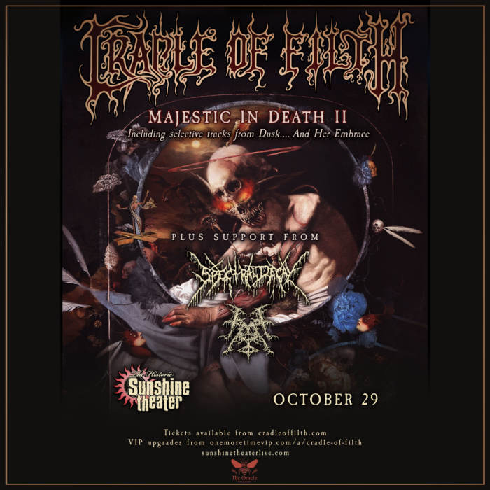 Cradle of Filth * Spectral Decay * Ethereal Moon 