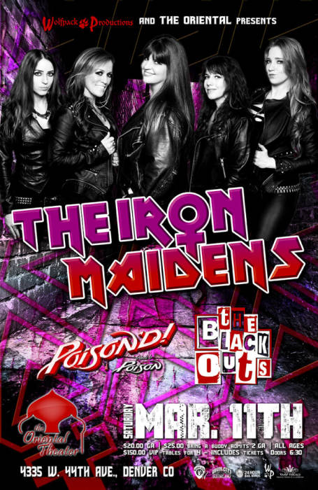 The Oriental Theater - The Iron Maidens