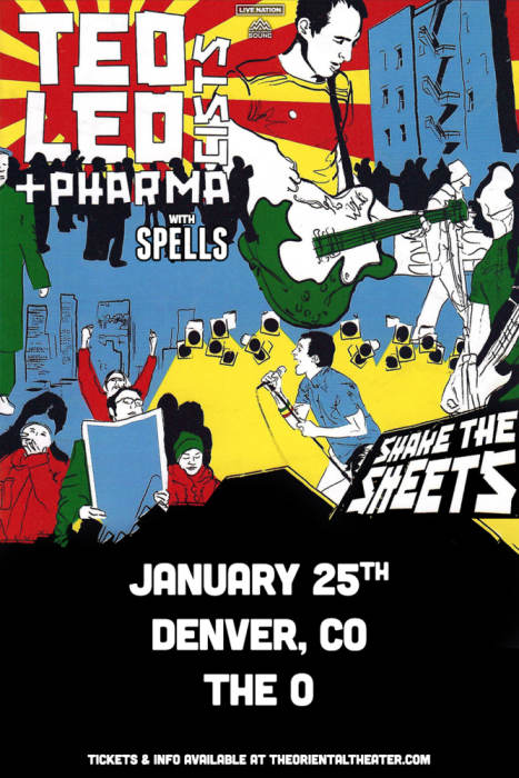 The Oriental Theater - Ted Leo and the Pharmacists - Shake The