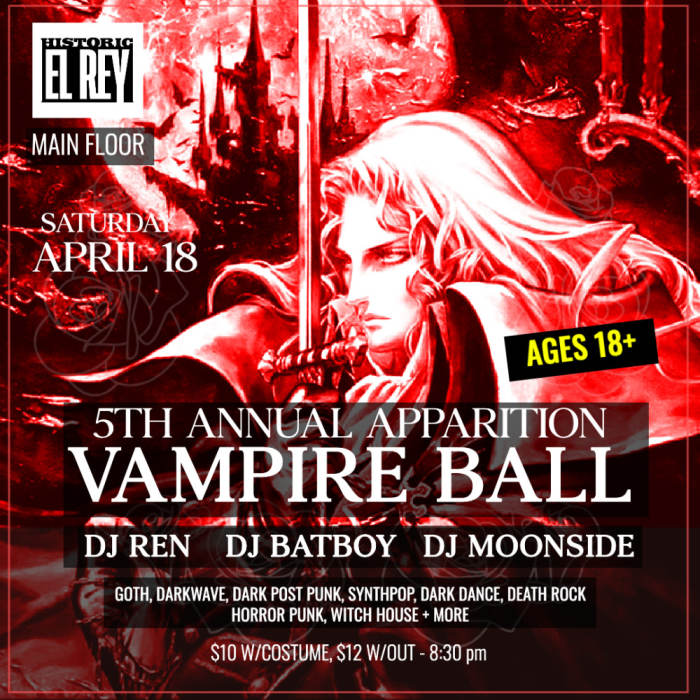 5th Annual Apparition: Vampire Ball