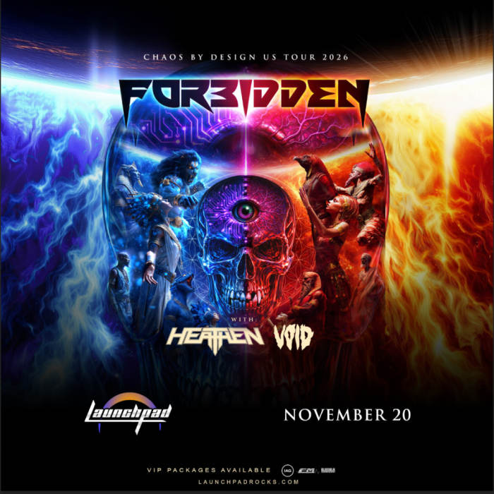 Forbidden - Chaos By Design US Tour 2026