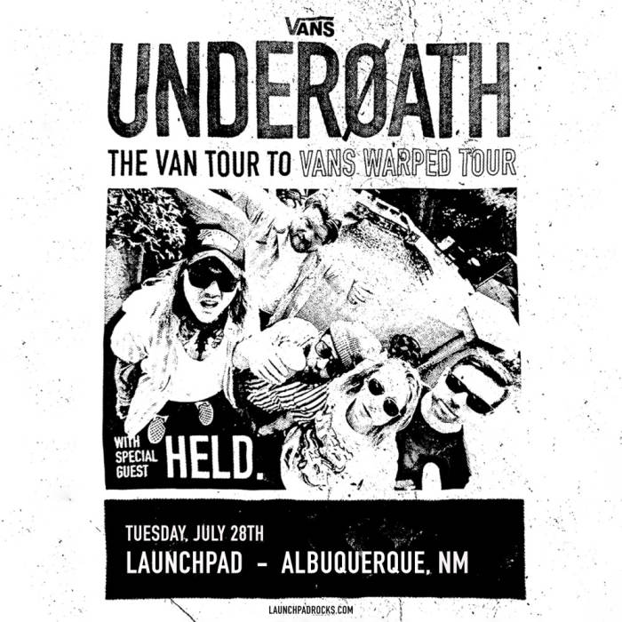 Underoath - The Van Tour To Vans Warped Tour 