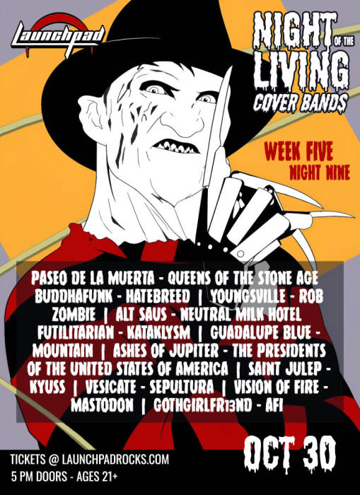 Night Of The Living Cover Bands - Night 9