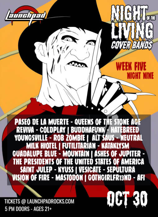 Night Of The Living Cover Bands - Night 9