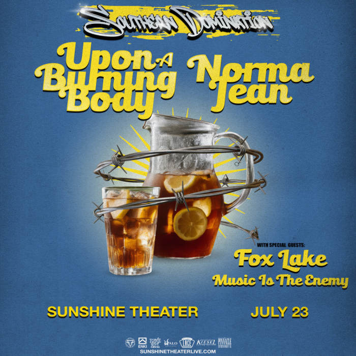  Upon A Burning Body * Norma Jean * Fox Lake * Music Is The Enemy