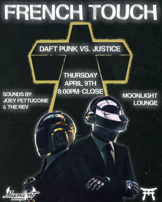 French Touch: Daft Punk vs. Justice Albuquerque @ Moonlight Lounge