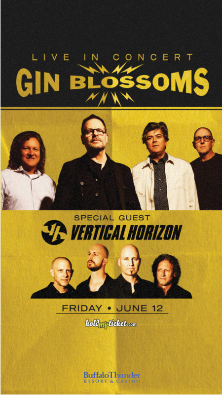 Gin Blossoms & Vertical Horizon Santa Fe @ Buffalo Thunder 2026-06
