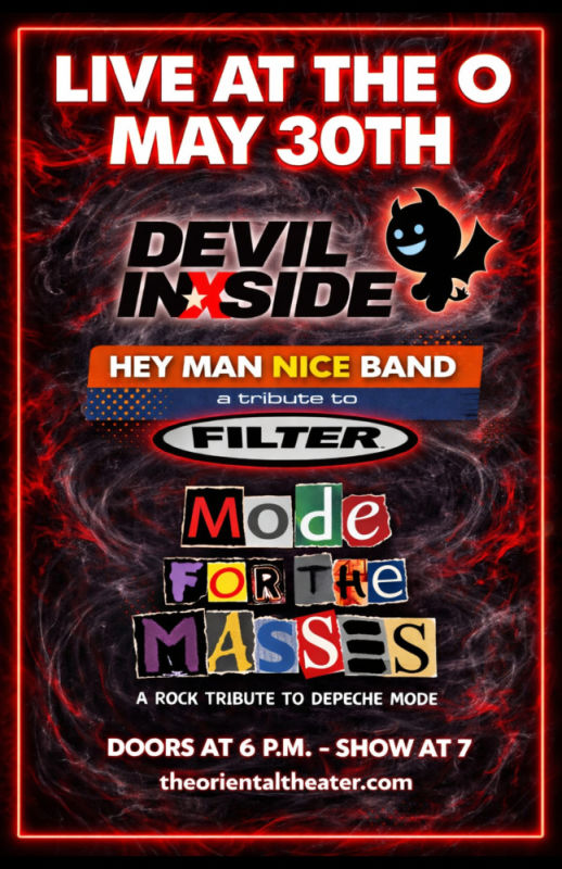 Tributes to Depeche Mode, Filter, and INXS! Denver @ The Oriental