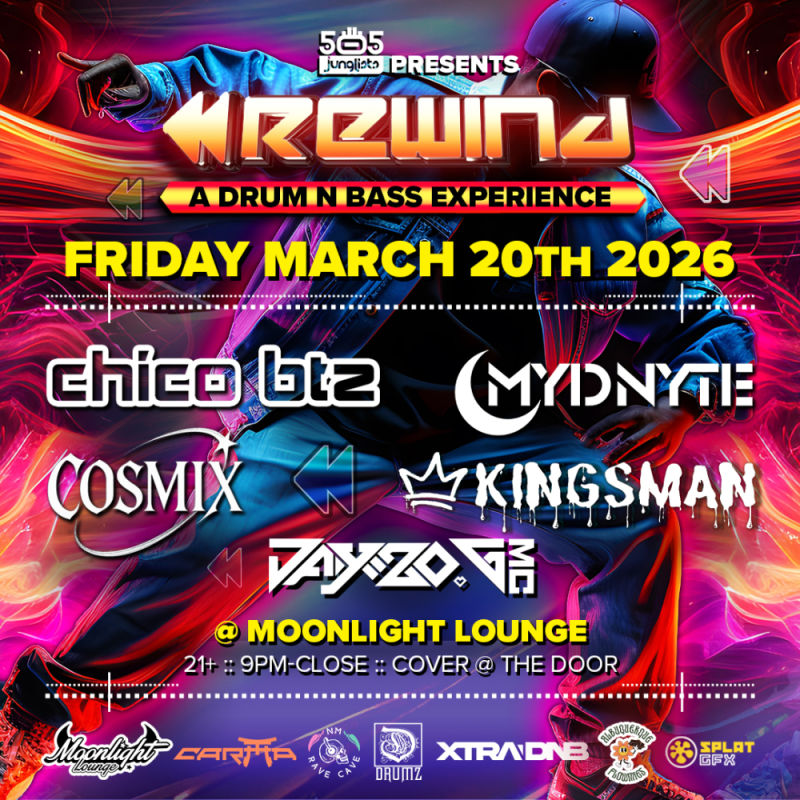 505 Junglists: REWIND A Drum n Bass Experience Albuquerque